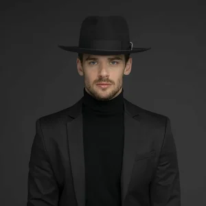 Bailey Hats Wide Brim | Auman Black