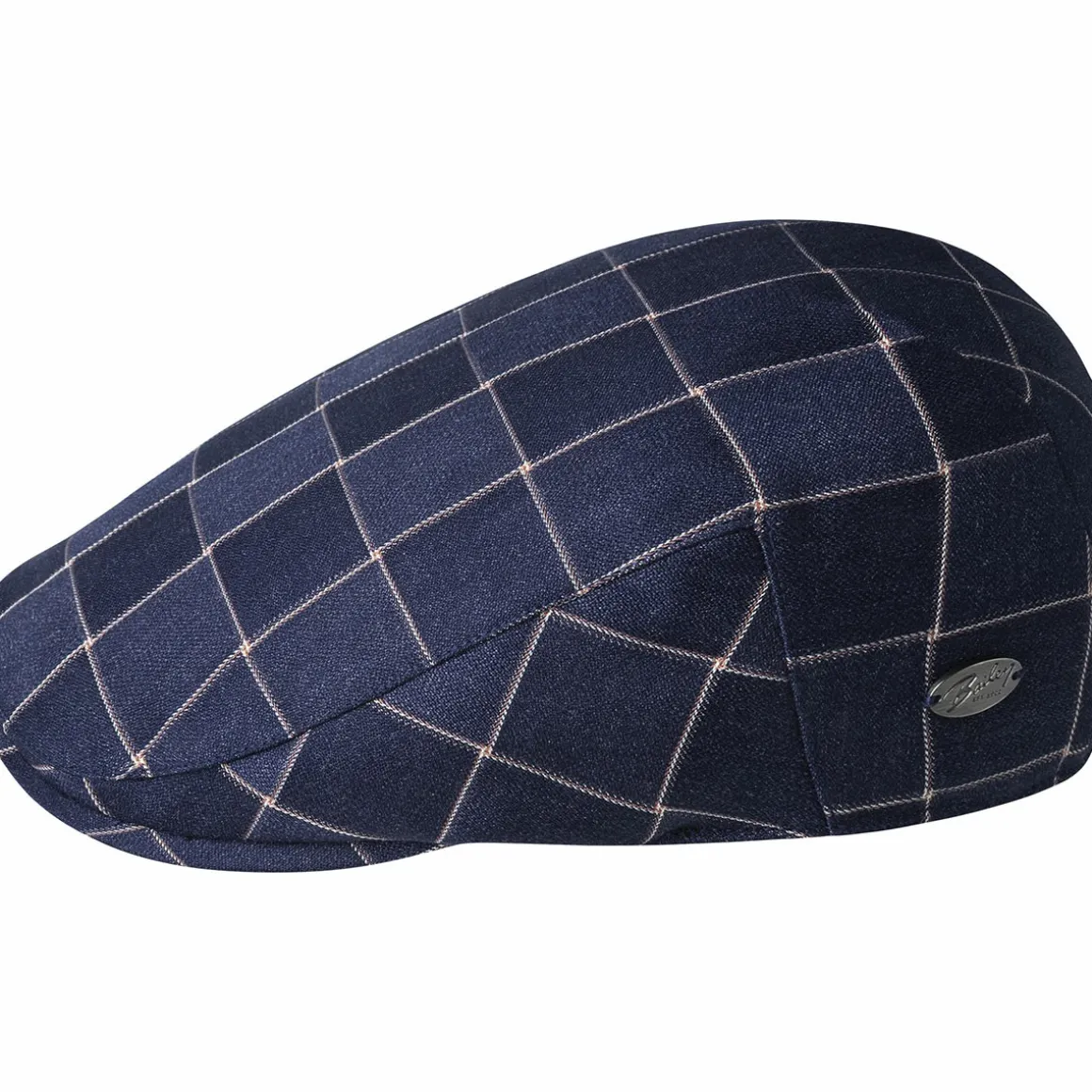 candler_0.webp Bailey Hats Ivy & Flat Caps | Candler Navy Check