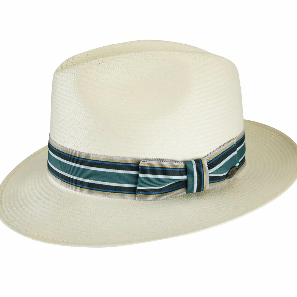 creel_2-4.webp Bailey Hats Litestraw® | Creel Natural/Black Taupe Stripe
