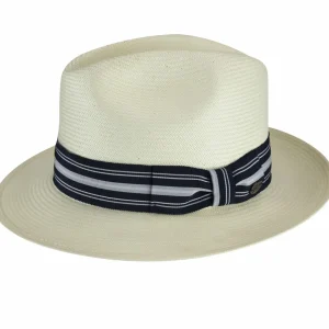 Bailey Hats Spring & Summer Shop | Creel Natural/Black Taupe Stripe