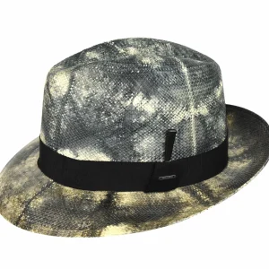 Bailey Hats Genuine Panama | Derwent Black/White
