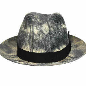 Bailey Hats Genuine Panama | Derwent Black/White