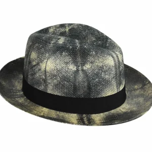 Bailey Hats Genuine Panama | Derwent Black/White