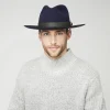 Bailey Hats Wide Brim | Devers Ink Blue