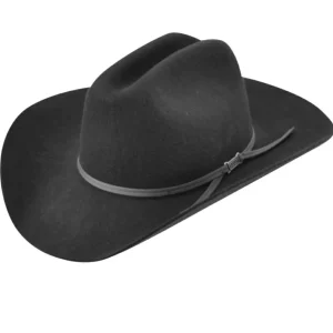 Bailey Hats Wool Felt | Eddy Bros.® Bandit Black