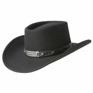 Bailey Hats Wool Felt | Eddy Bros.® Little Joe Black