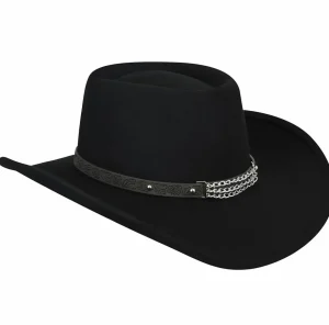 Bailey Hats Wool Felt | Eddy Bros.® Little Joe Black