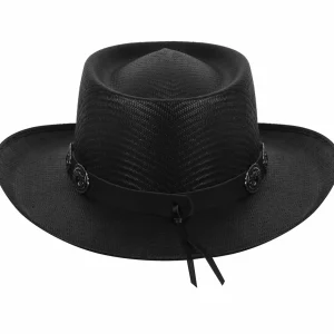 Bailey Hats Gamblers | Eddy Bros.® Reed Black