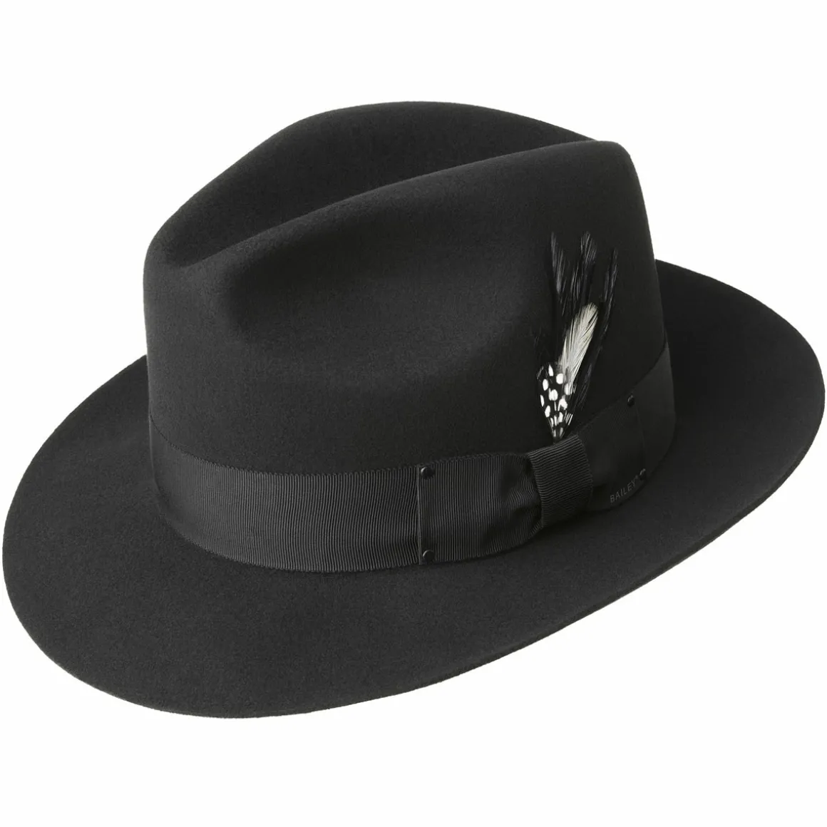 gangster_1-2.webp Bailey Hats Fedoras & Trilbies | Gangster Black