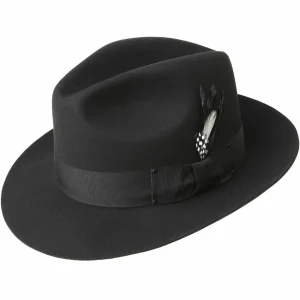 Bailey Hats Medium Brim | Gangster Black