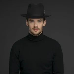 Bailey Hats Extended Sizes | Gangster Black