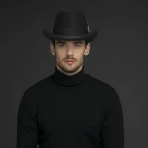 Bailey Hats Wool Felt | Godfather Black
