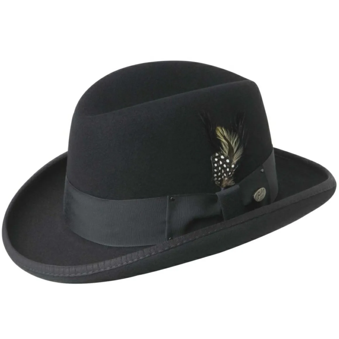 godfather_5-2.webp Bailey Hats Wool Felt | Godfather Black