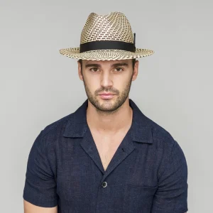 Bailey Hats Medium Brim | Hernen Espresso Check