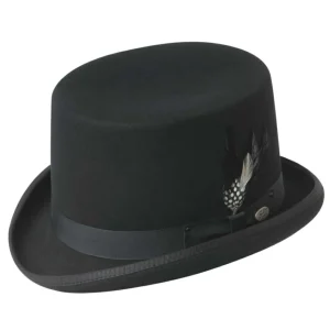Bailey Hats Wool Felt | Ice Black