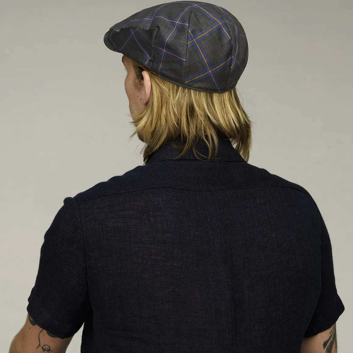 idris_6-1.webp Bailey Hats Ivy & Flat Caps | Idris Avion Plaid