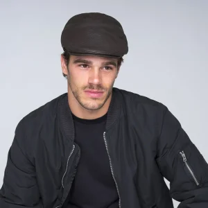 Bailey Hats Leather | Langham Dark Brown