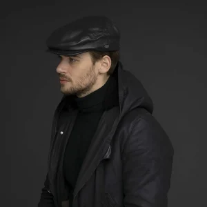 Bailey Hats Leather | Stockton Black