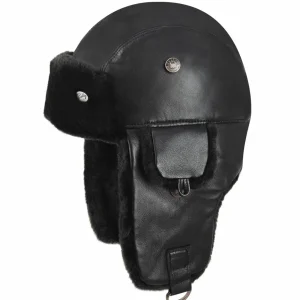 Bailey Hats Leather | Vega Black