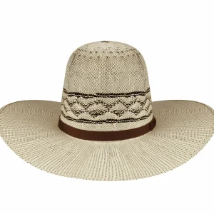 Bailey Hats Straw | Verdi Open Ivory/Brown