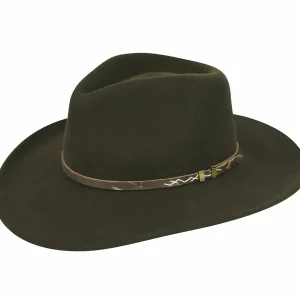 Bailey Hats Fedoras | Wind River® Calaway Dark Olive